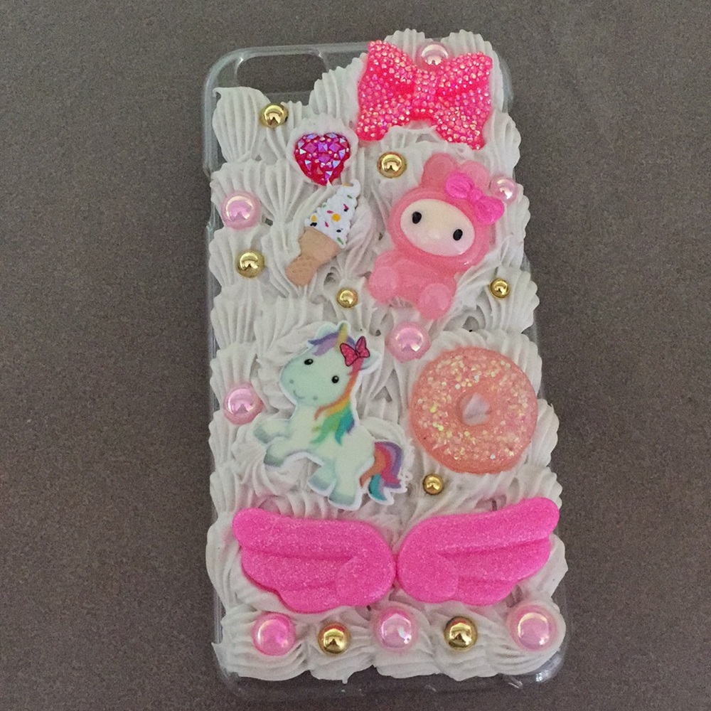 My Melody/Unicorn decoden phone case for iPhone 6